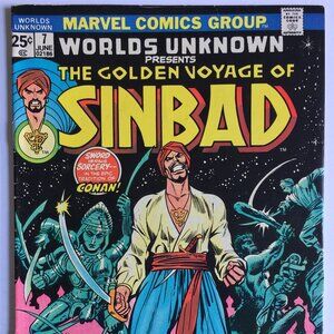 Sinbad #7 (Jun 1974, Marvel) "The Golden Voyage of Sinbad" part 1 of 2